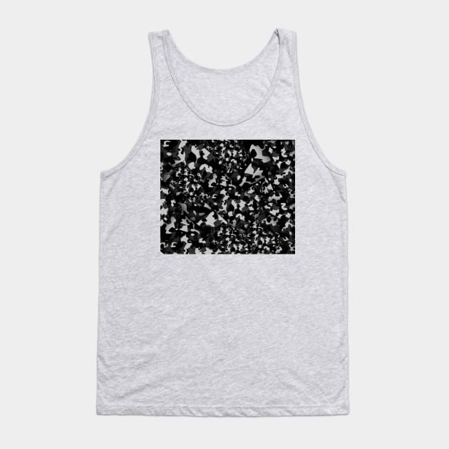 Navy Tank Top by daghlashassan